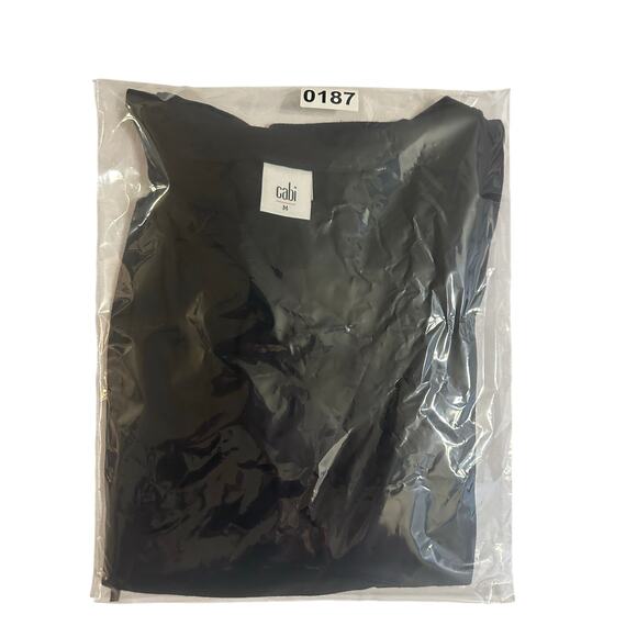 Cabi Black Short Sleeve Tee Shirt - Size M - Picture 8 of 8